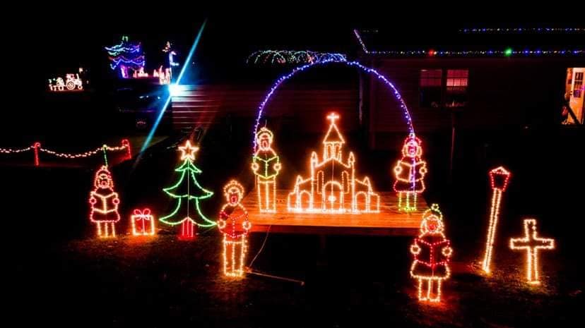 Holiday Lights and Festivities in Forsyth